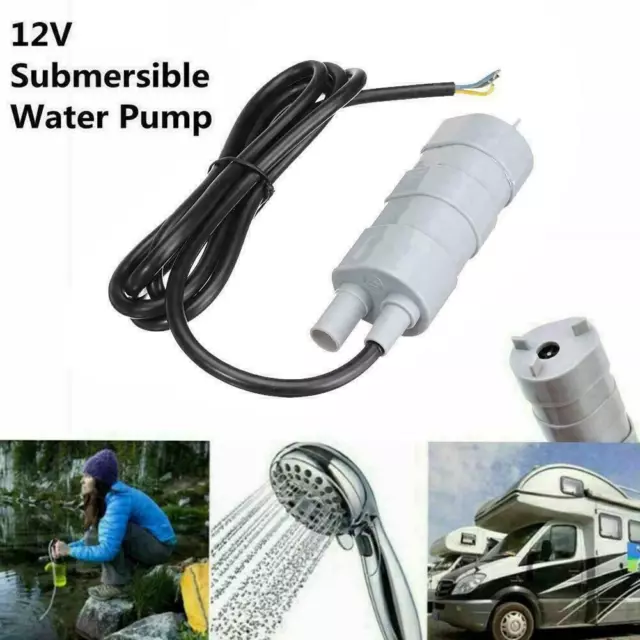 12V Water Pump Submersible Camper Motorhome Pump Whale Flow High Q4N5