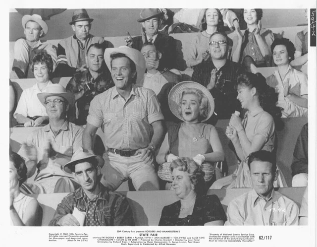 Orig. 8x10 "State Fair" - ALICE FAYE  - PAMELA TIFFIN - PAT BOONE (1962)