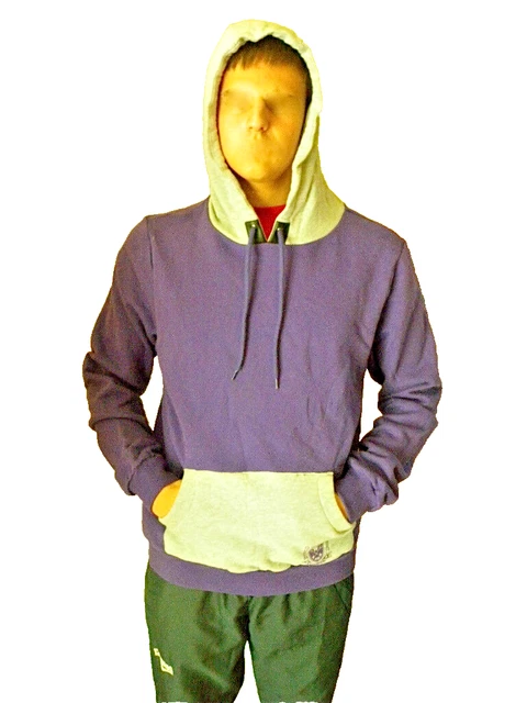 Sweat à Capuche KANABEACH Comète Pois - Taille 8 Ans, Bleu, Coton