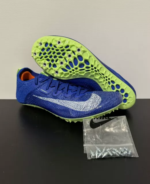 Nike Zoom Superfly ELITE 2 Racer Blue Lime CD4382-400 Men's 7 / Women’s 8.5 NEW!