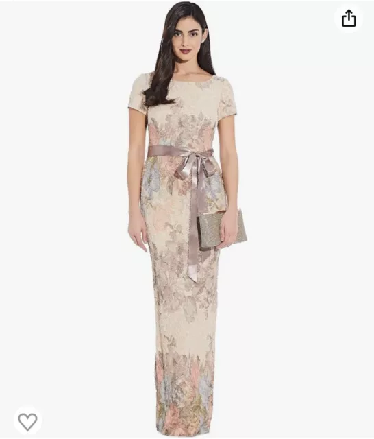 adrianna papell dress 8