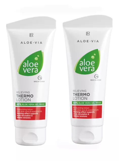 LR Aloe VIA Aloe Vera Entspannende Thermolotion 2x 100ml