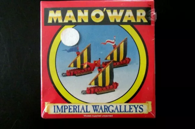 OOP Citadel / Warhammer Metal Man O' War Empire Imperial War Galleys BNIB