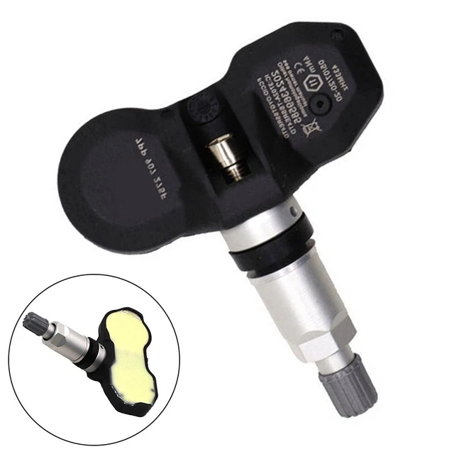 4-Pack TPMS Sensors 433MHz For Audi A4 A6 A8 Q7 R8 - Direct Replacement Set