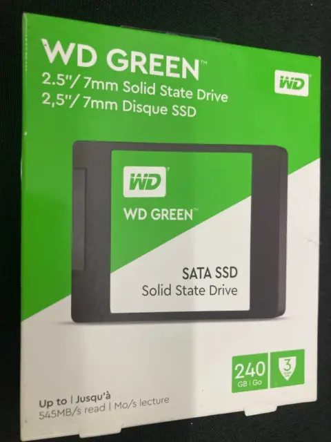 Brand new & Sealed, 240GB Western Digital Internal Solid State Drive 2.5''