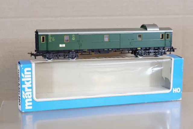 MARKLIN 4142 DR PACKWAGEN BAGGAGE EXPRESS COACH 105312 HANOVER MINT BOXED oi