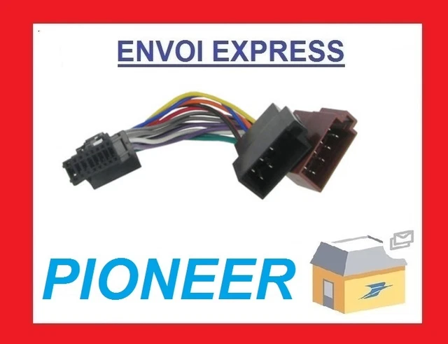 CABLE ISO AUTORADIO Pioneer Deh-P4950Mp Deh-P5050Ub Deh-P5100Ub Deh ...