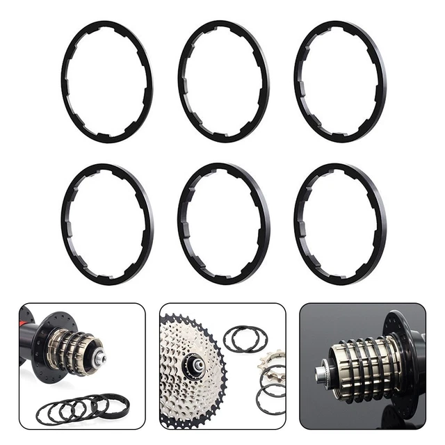 Pignon Fixe En Acier Carbone Pour Vélo – Anneau De Verrouillage, Filetage Droit 34,8 Mm – Remplacement Durable