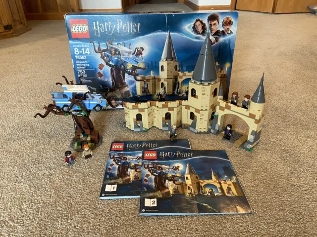 LEGO Harry Potter (75953) Hogwarts Whomping Willow Complete w/figs~manuals~box