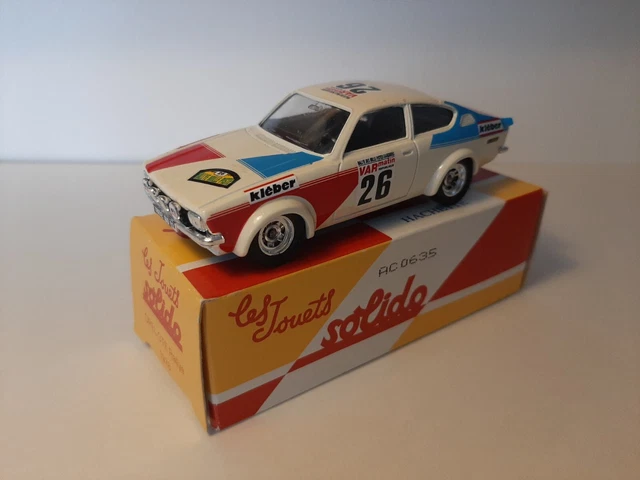 OPEL GTE Rallye des Mille Pistes 1/43 - SOLIDO 