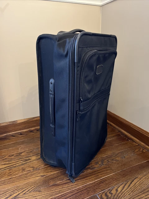 Vintage Tumi USA - Black Ballistic Nylon - 22” Wheeled Carry On Suitcase