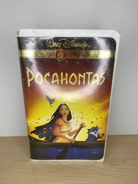 Walt Disney Pocahontas VHS Video Tape Classic Gold Collection Edition