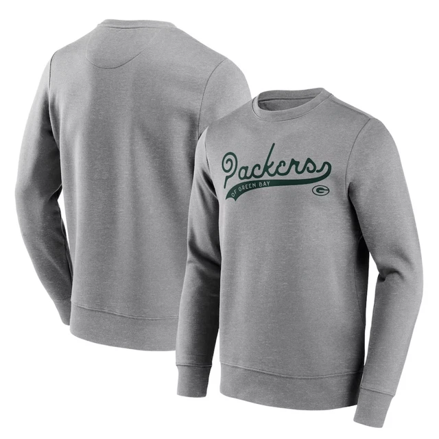 Green Bay Packers Sweatshirt (Size XL) Men's NFL Retro Pendant Top - New