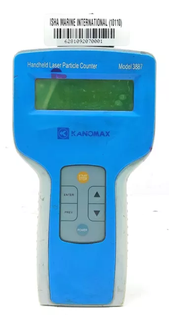 Kanomax 3887 Handheld Laser Particle Counter