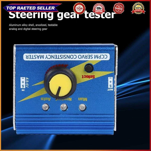 Multi Servo Tester Consistency Speed Controler Power CCPM Meter Master Checker