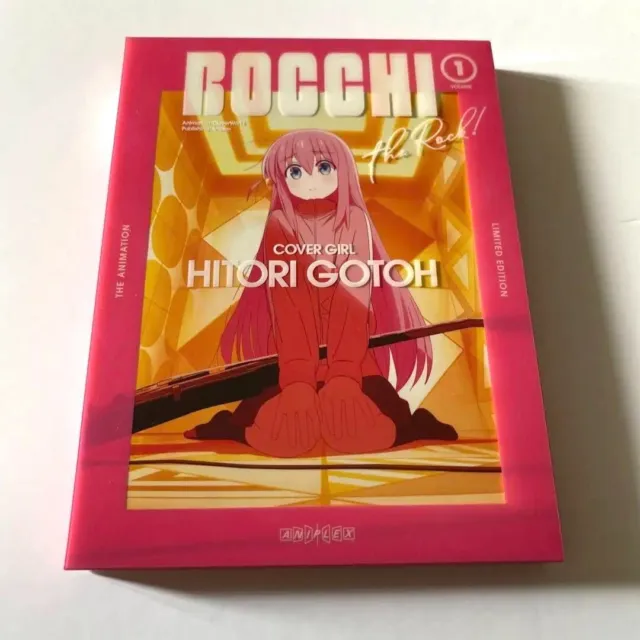 New BOCCHI THE ROCK Vol.1 First Limited Edition DVD Soundtrack CD Booklet Japan