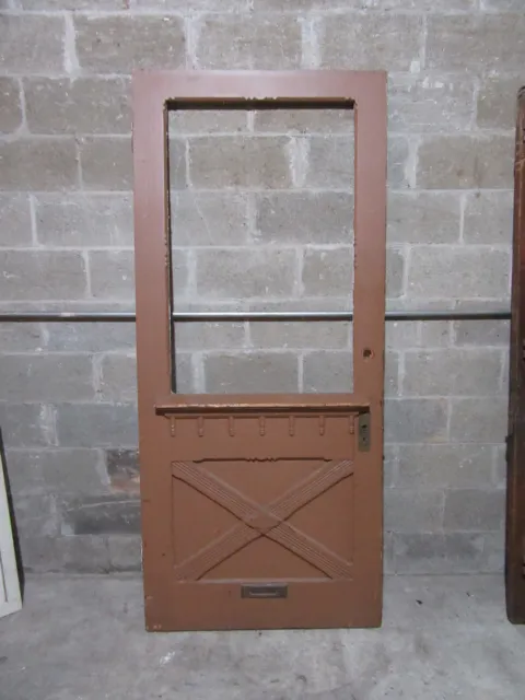 ~ Unique Victorian Door ~ 35.75 X 81.25 ~ Architectural Salvage