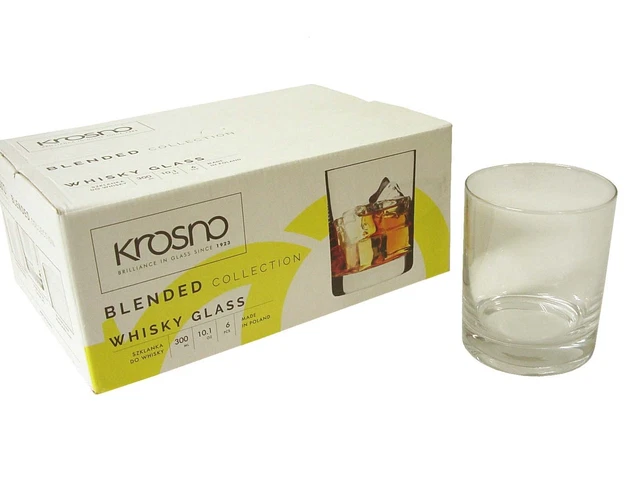 Lote De 6 Vasos De Cristal Transparente Ovalados Dkristal Ibiza - Capacidad 400 Ml, Ideales Para Gin Tonic, Vermut, Agua...