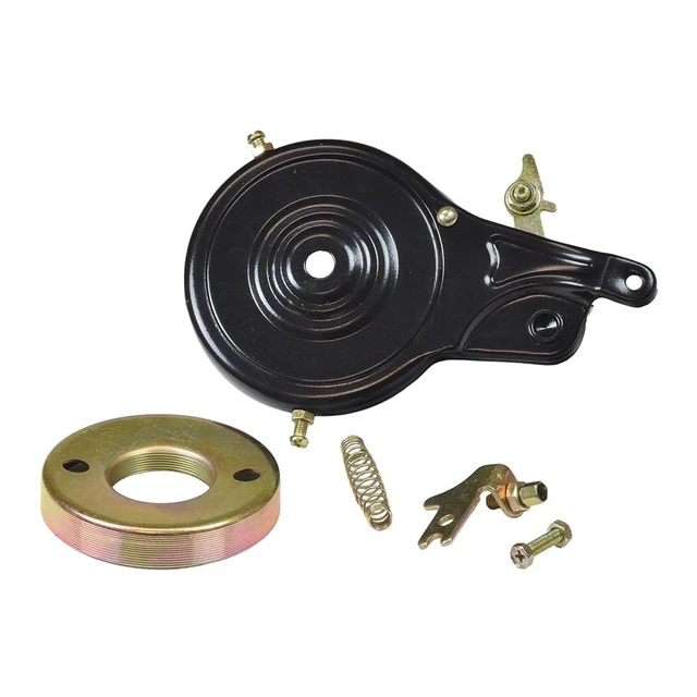 80 MM REAR Band Brake Assembly with Rotor & Spring for Electric Scooter ...