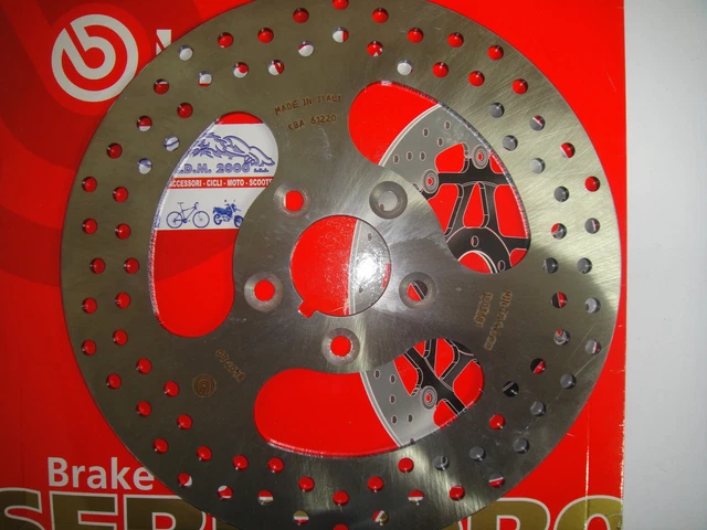 Disque Frein Arrière Brembo 08.A141.17 - Avec Roulement Intégré Et ABS - Compatible Renault - 240x8mm