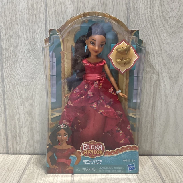 DISNEY ELENA OF Avalor Royal Gown Doll Poseable Princess Hasbro - Box ...