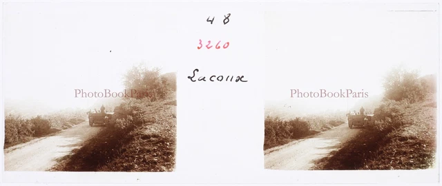 FRANCE Lacoux Ain c1930 Photo Stereo Glass Plate Vintage V33L5n 2
