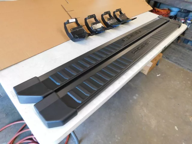 OEM 2015 2022 Ford F150 Truck Running Boards 'Carbon' 6" Crew Cab New T/Off