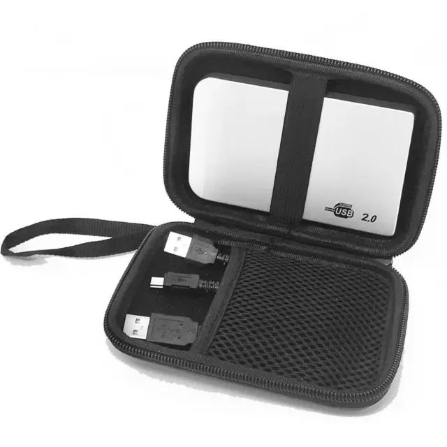 2.5 Inch Portable External Hard Drive Case Carry Pouch Seagate Western Digital