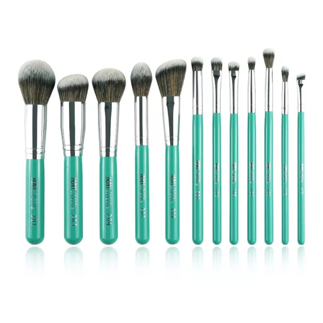 10pc Make Up Brushes Set Cosmetic Professional Tool Kabuki Makeup Brush UK 3