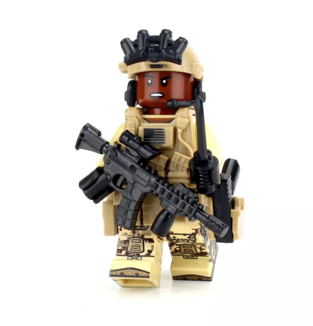 Modern British SAS Commando - Custom LEGO Military Minifig