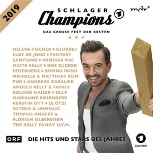 Schlager Champions 2019-Das große Fest der Besten - 2 CDs - NEU in Folie!