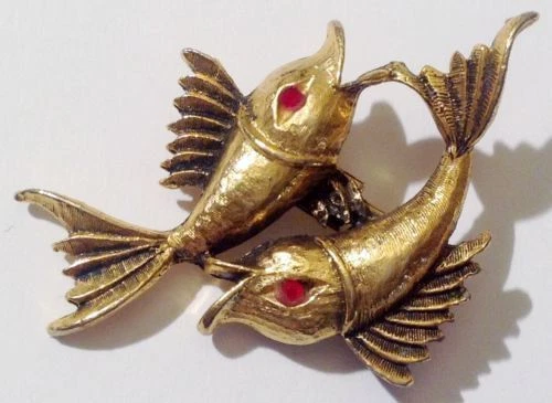 Broche Barrette Pierre Rouge Sur Plaqué Or - Bijou Vintage, élégant Et Chic