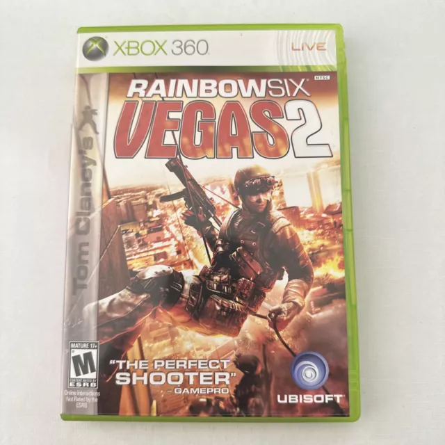 Tom Clancy's Rainbow Six Vegas 2 Microsoft Xbox 360 FREE POSTAGE