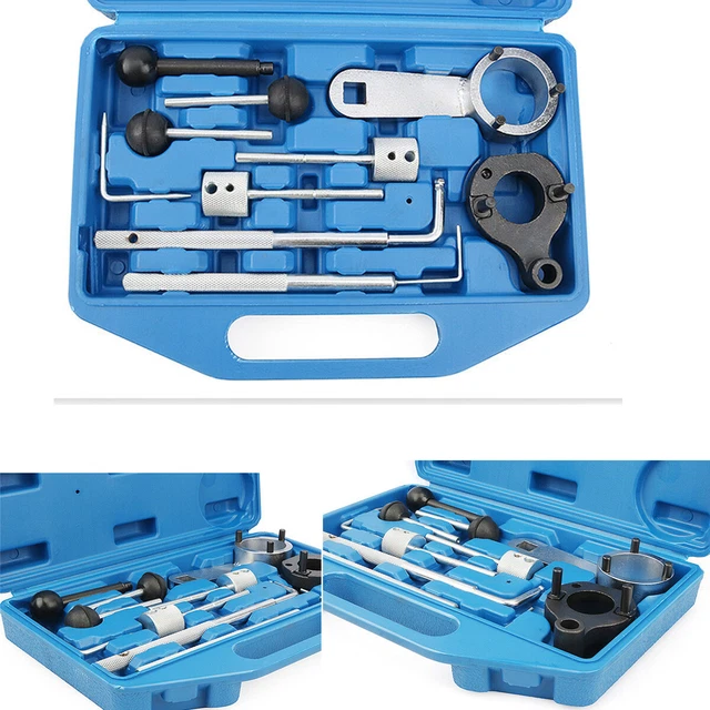 Engine Timing Locking Tool Kit 3 Cylinder For VW Polo Lupo Fox 1.2 OHC 6v 12v