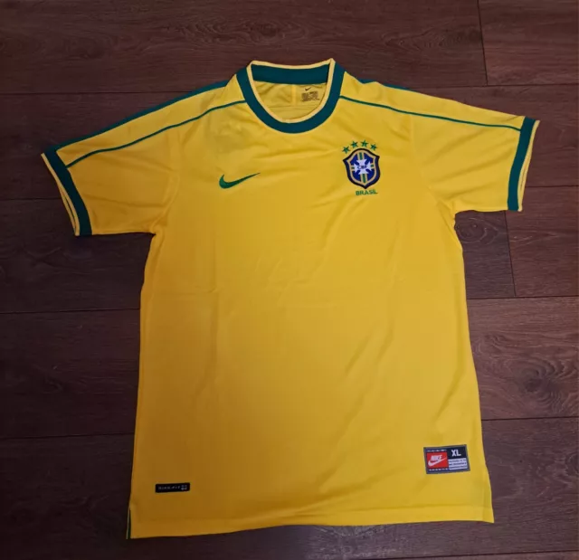 brazil football shirt 1998