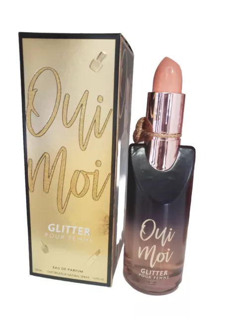 OUI MOI GLITTER women's designer 3.4 oz perfume spray by MCH