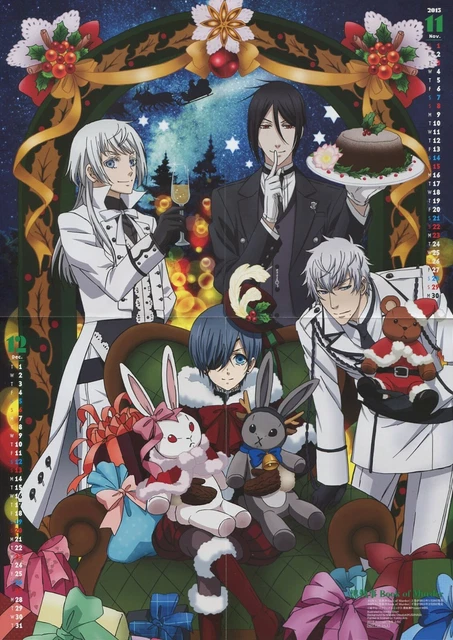 Big Poster Anime Black Butler Kuroshitsuji LO10 90x60 cm