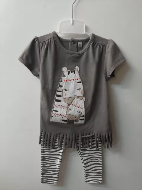 vêtement ensemble bebe 6 mois fille 2 pièces pantalon robe