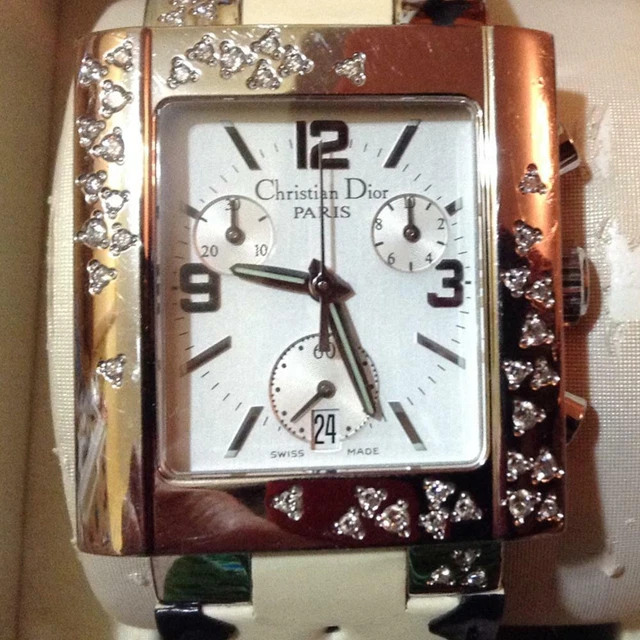 Rare Christian Dior Women's Watch with Diamonds