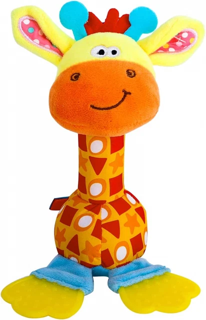 HUADADA Hochet pour bébé - Jouet de développement en peluche garçons et...