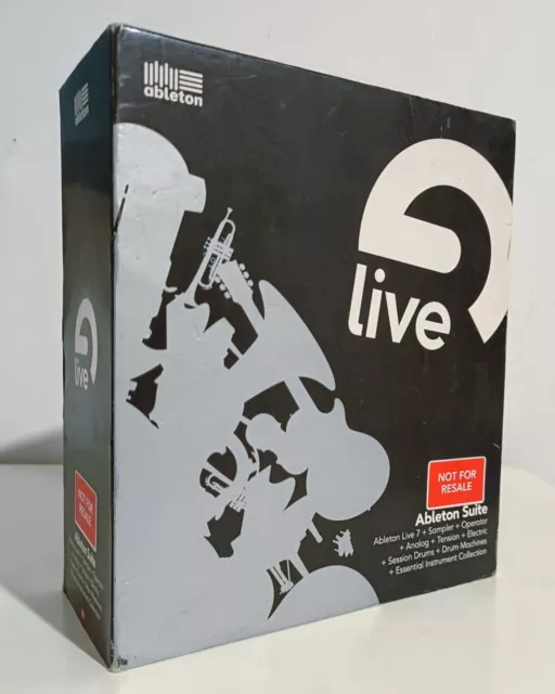 Ableton Live 7 Complete In Box (Stickers, Manual, CDs) --EXTREMELY RARE--