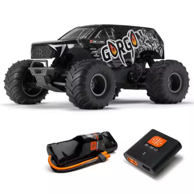 Arrma Gorgon 2WD Monster Truck Assembly Kit with Electronics, ARA3230SKT1