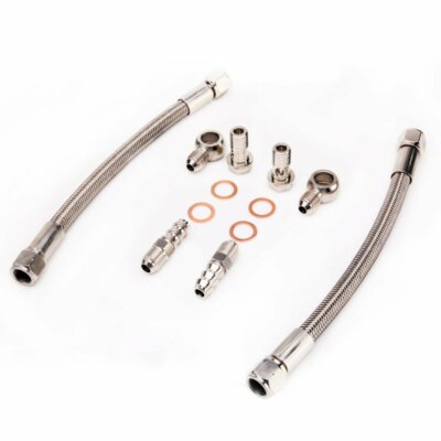 TRITDT Turbo Water Line Kit for Garrett GT25 GT28 GT30 GT35 & GT Ball Bearing