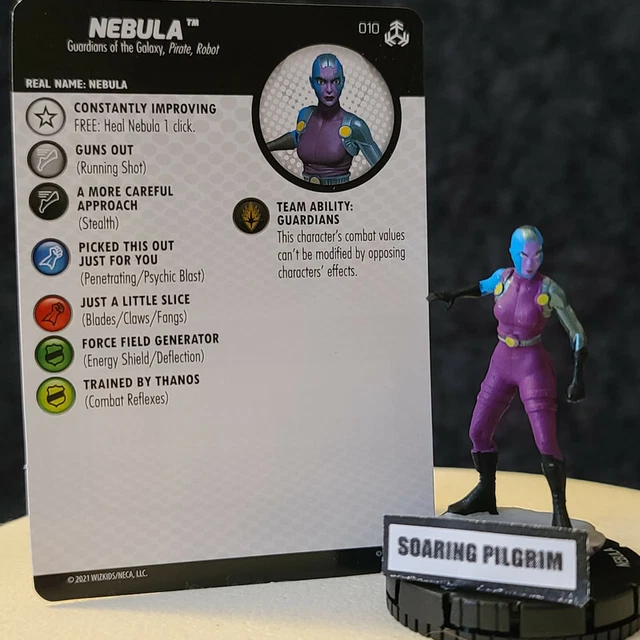 NEBULA - 010 COMMON War of the Realms Marvel Heroclix #10