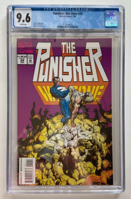 Marvel Comics The Punisher War Zone Vol 1 #29 1994 CGC 9.6