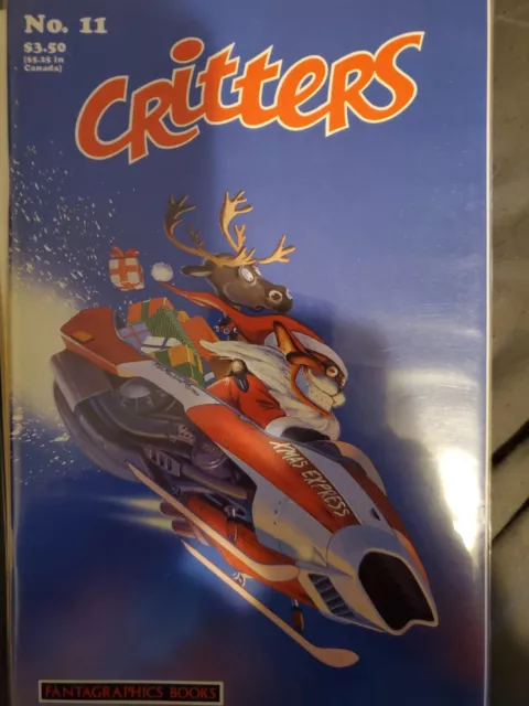Critters #11 1987 Fantagraphics Usagi Yojimbo Stan Sakai