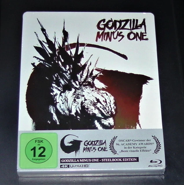 GODZILLA MINUS ONE Limitierte Steelbook Edition 4K Blu Ray + 2 Blu Ray ...
