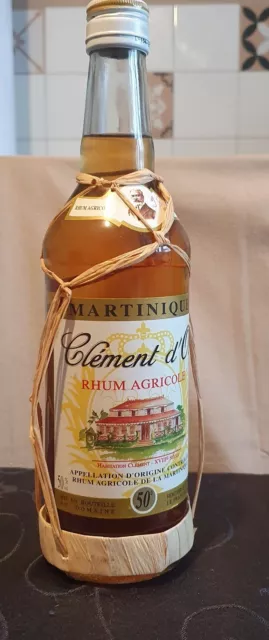 Rhum Vieux Clément D'or  1998 Martinique