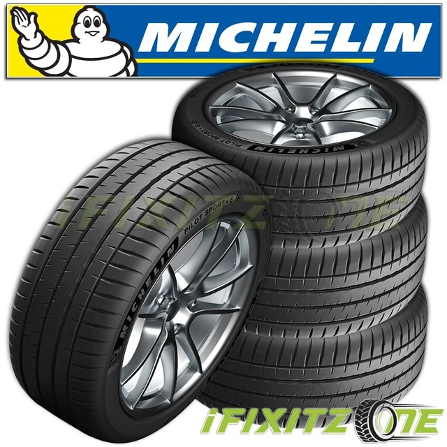 4 Michelin Pilot Sport 4S 275/35R18 99Y Performance Tires 30000 Mile Warranty