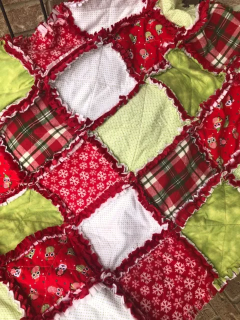 Winter~Christmas-Owls~Ragtime Quilt